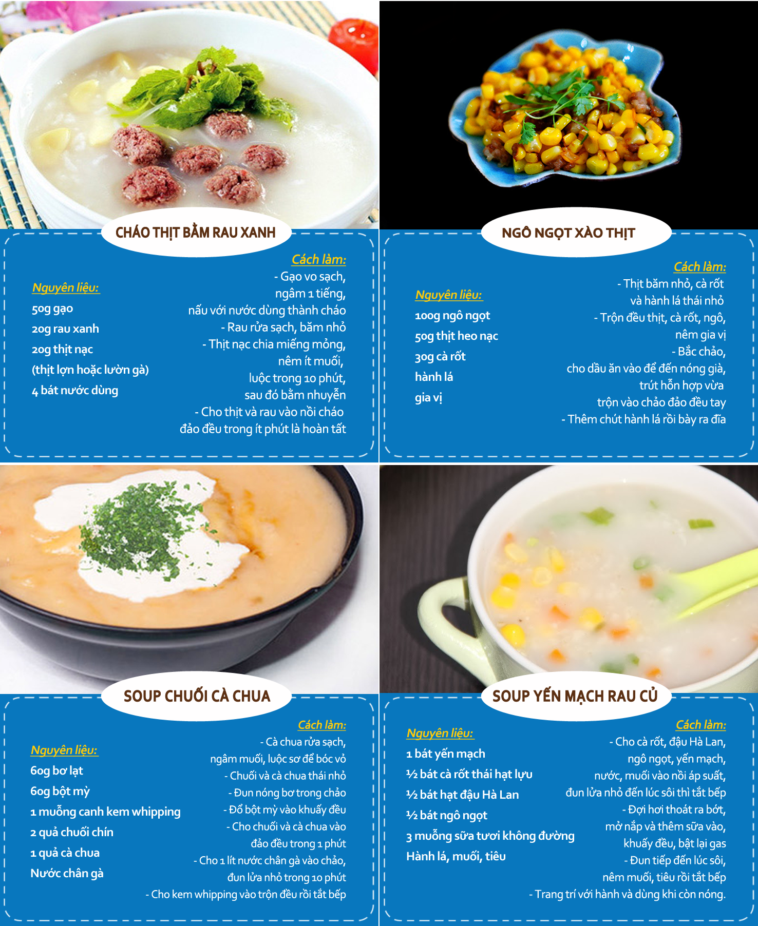 thức ăn cho bé 1