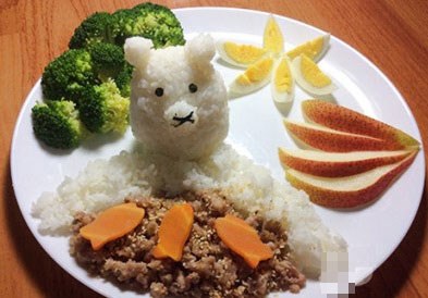 Nhấn vào ảnh để phóng to Cách làm những món ăn bắt mắt cho bé 2