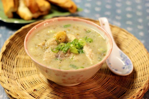 Nhấn vào ảnh để phóng to Các món cháo tăng sức đề kháng 1