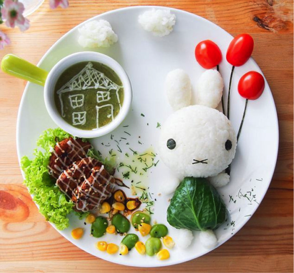 Приятного аппетита по японски. Необычные блюда. Интересные блюда для детей. Креативный завтрак для детей. Красивые блюда для детей.