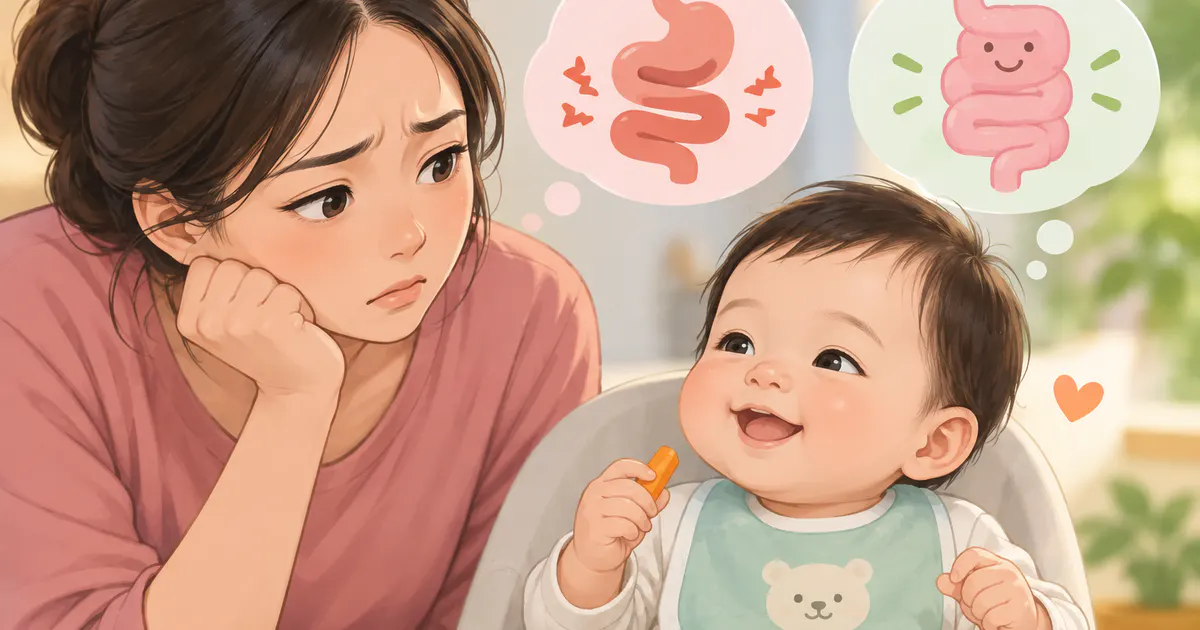 Cha mẹ quan sát biểu hiện của trẻ để phân biệt táo bón với thay đổi bình thường