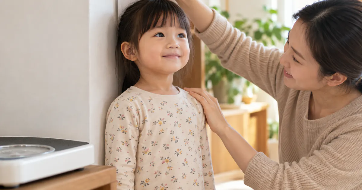 Theo dõi cân nặng và chiều cao để đánh giá mức tăng trưởng của trẻ