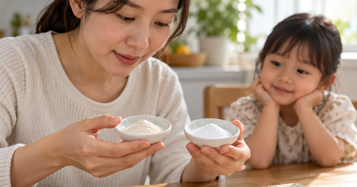 Cha mẹ cân nhắc thành phần khi chọn men vi sinh phù hợp cho trẻ