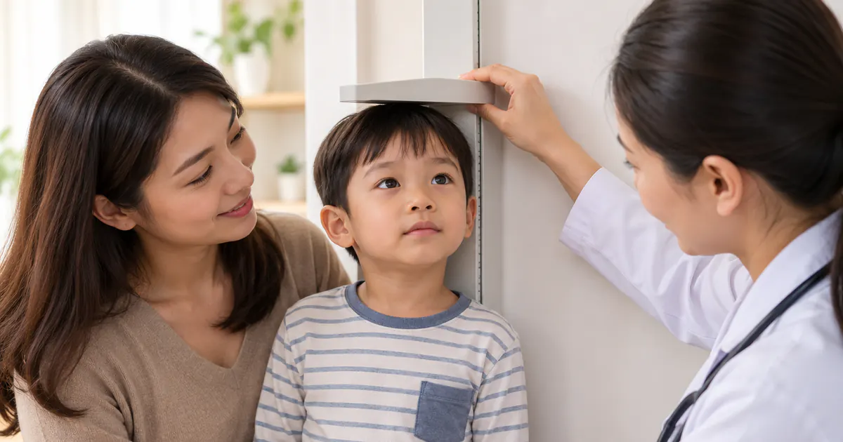 Bác sĩ trao đổi với mẹ về trẻ ăn đủ bữa nhưng vẫn chậm tăng trưởng cần kiểm tra gì