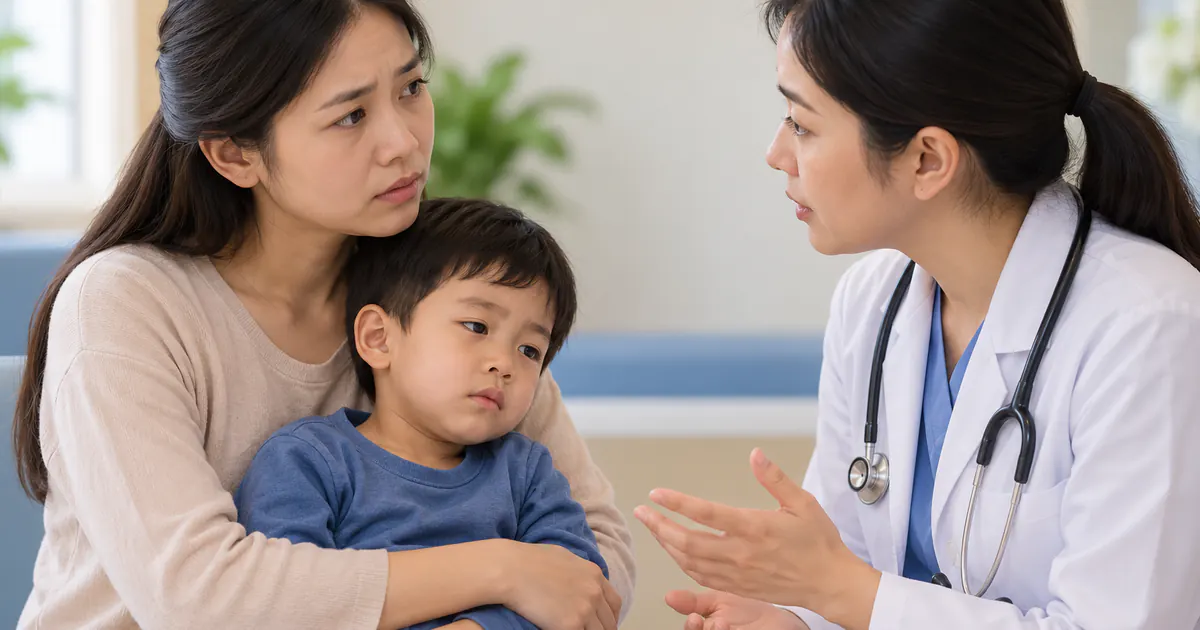 Cha mẹ đưa trẻ đi khám khi táo bón kèm dấu hiệu cảnh báo