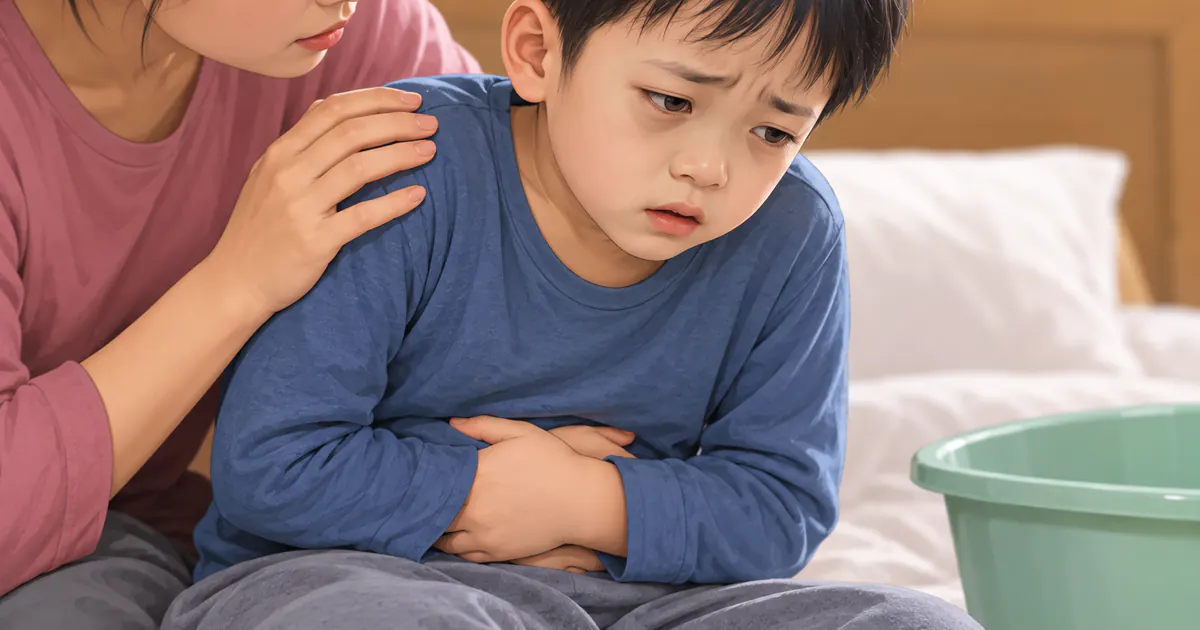 Trẻ đau bụng, tái nhợt và mệt là dấu hiệu cần cấp cứu