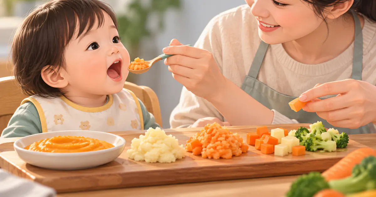Điều chỉnh kết cấu thức ăn mềm và ẩm để trẻ dễ nhai nuốt